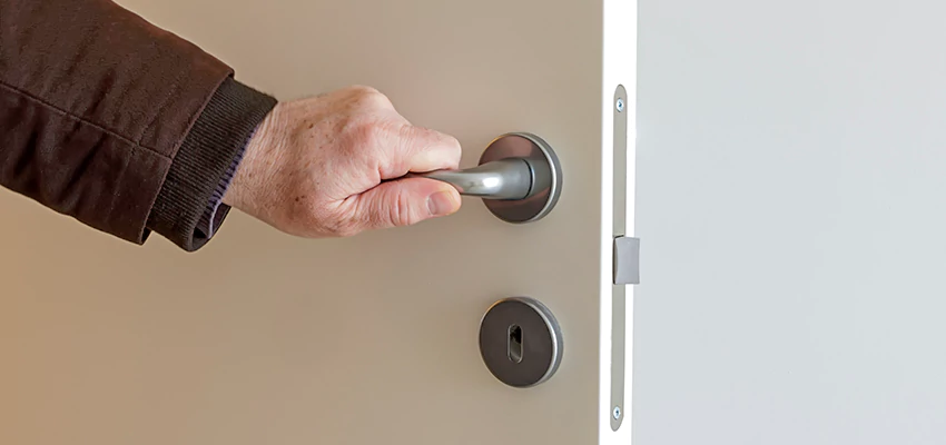 Restroom Locks Privacy Bolt Installation in Alton
